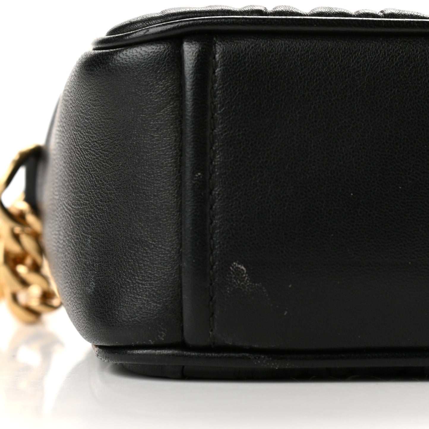Nappa Gaufre Camera Bag Black
