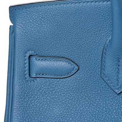 Hermes Togo Birkin 30 Cobalt 27 of 36