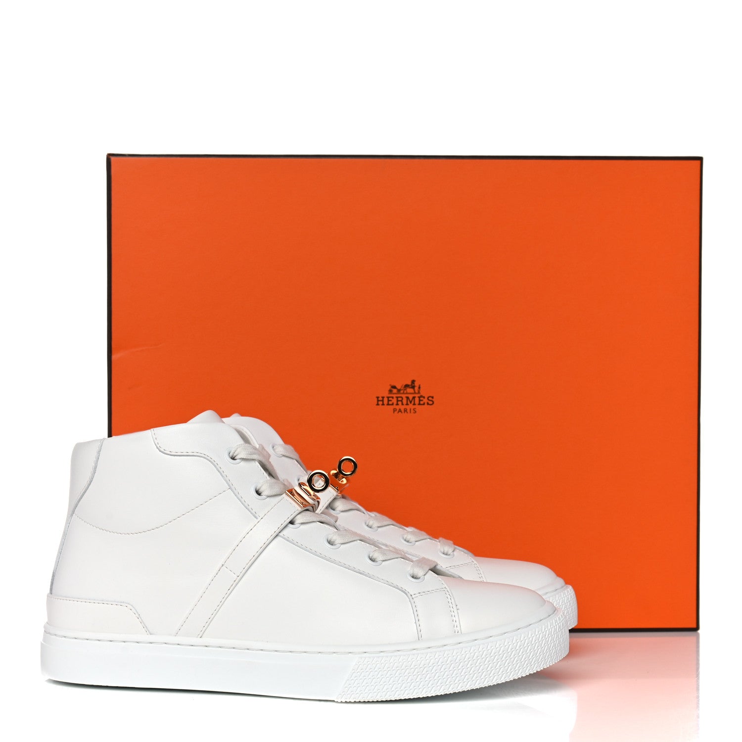 Hermes Calfskin Daydream Sneakers 39 White 11 of 11