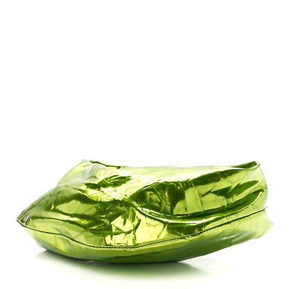 Bottega Veneta Metallic Crushed Calfskin Mini Jodie Chlorophyll 10 of 12