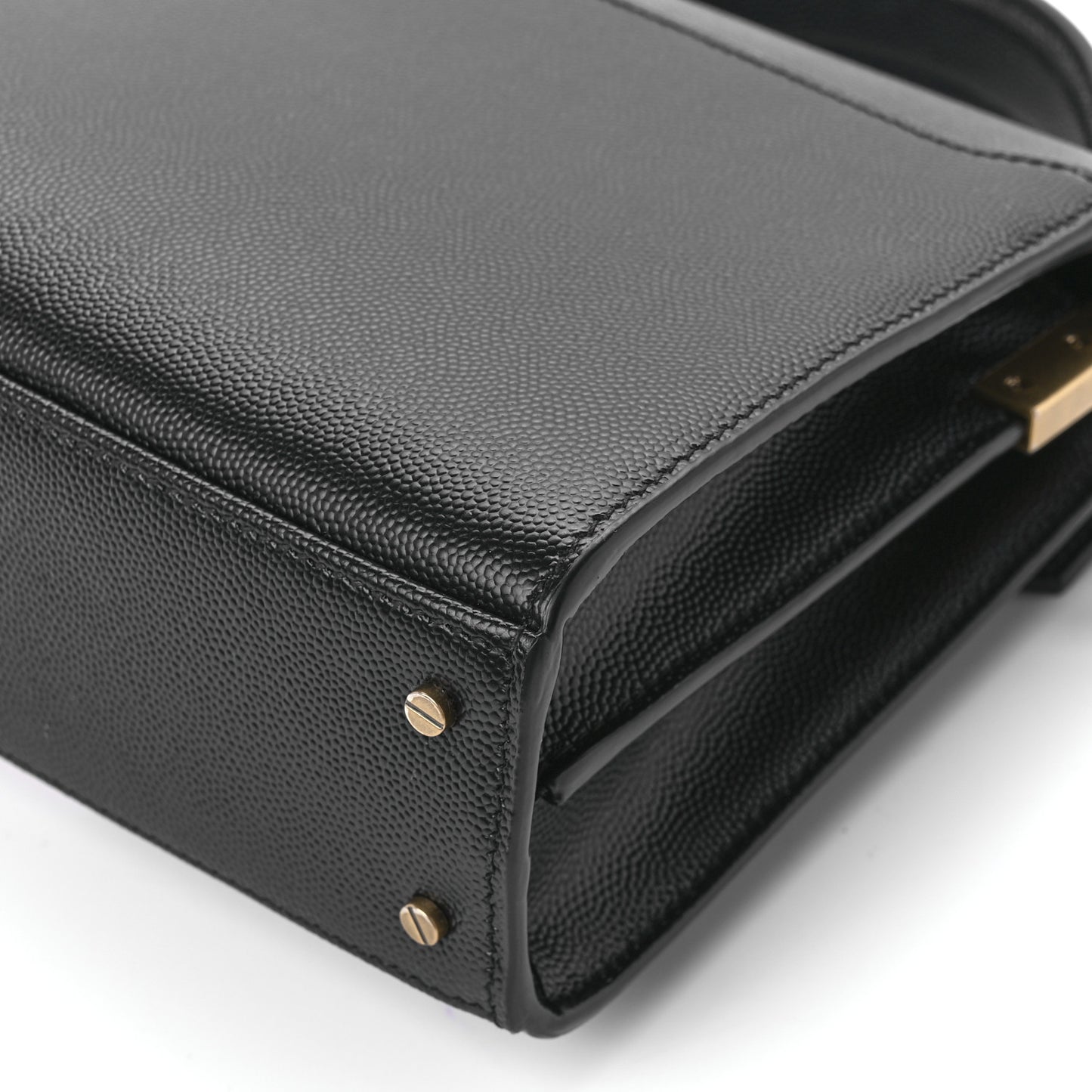 Grain de Poudre Mini Classic Monogram Cassandra Top Handle Black