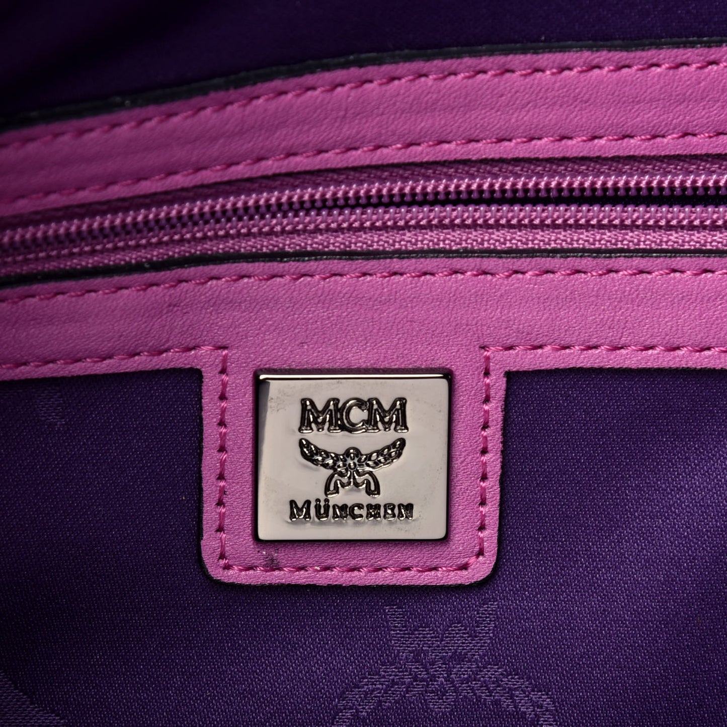 Visetos Medium Sprinkle Stud Stark Backpack Purple