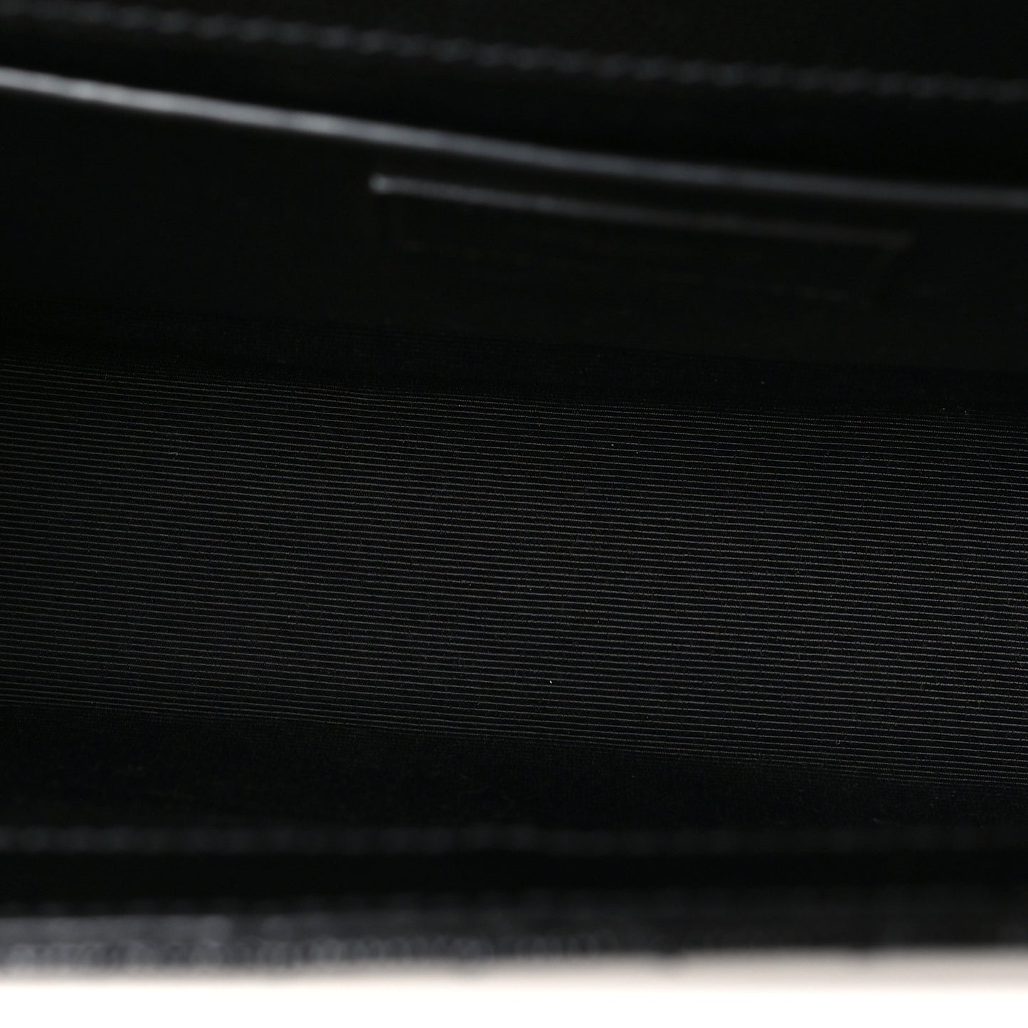 Grain De Poudre Textured Mixed Matelasse Triquilt Medium Monogram Monochrome Satchel Black