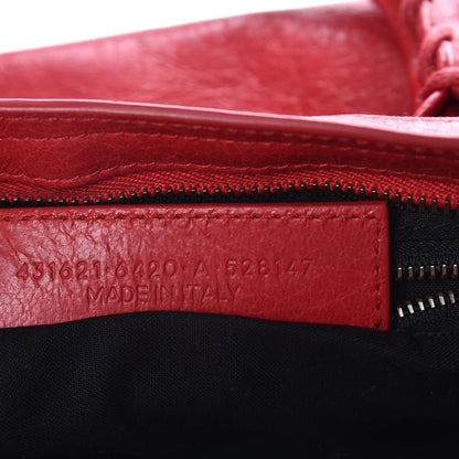 Balenciaga Agneau Classic Hardware S City Rouge Cardinal 8 of 8