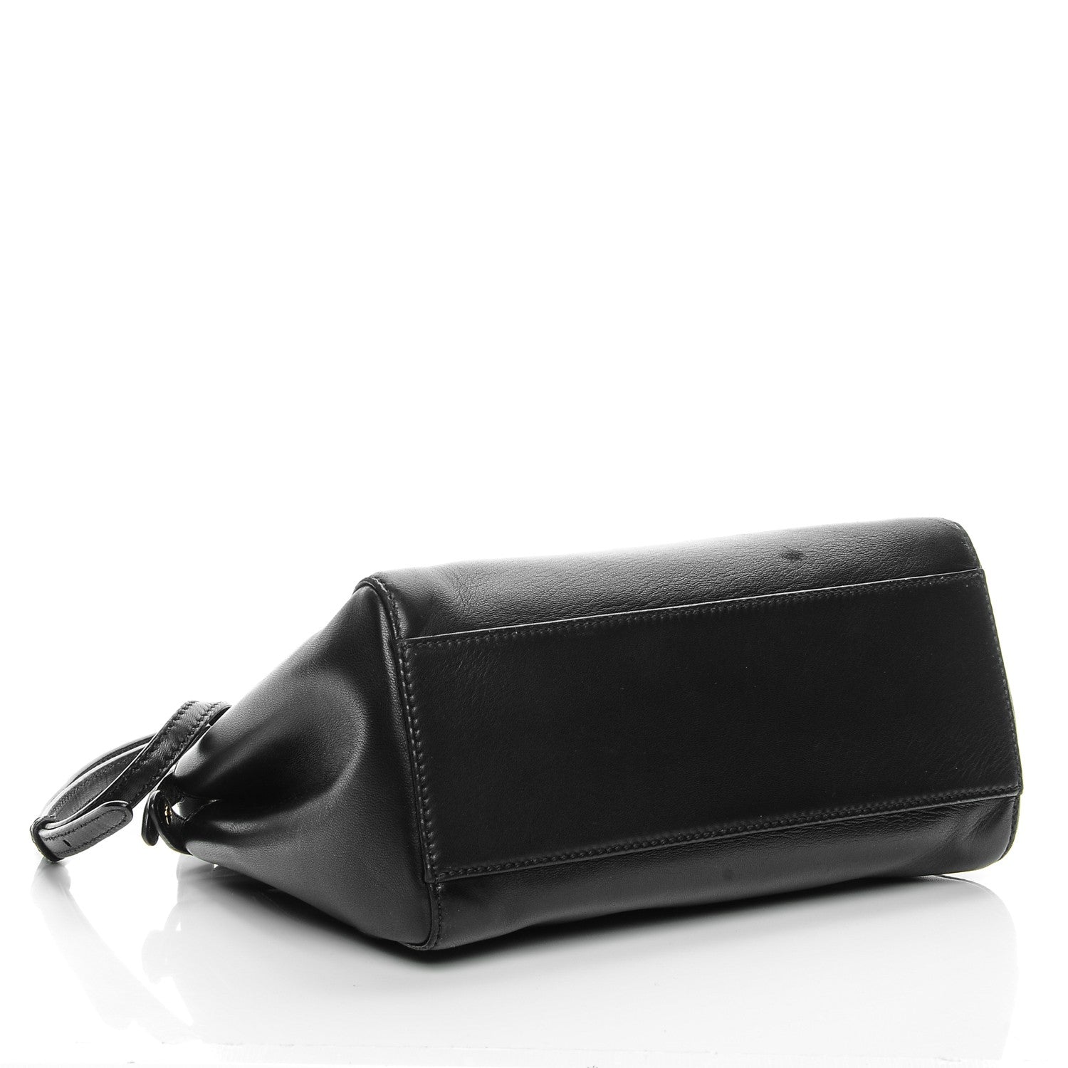 Fendi Nappa Mini Peekaboo Iconic Satchel Black 4 of 7