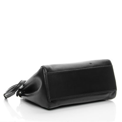 Fendi Nappa Mini Peekaboo Iconic Satchel Black 4 of 7