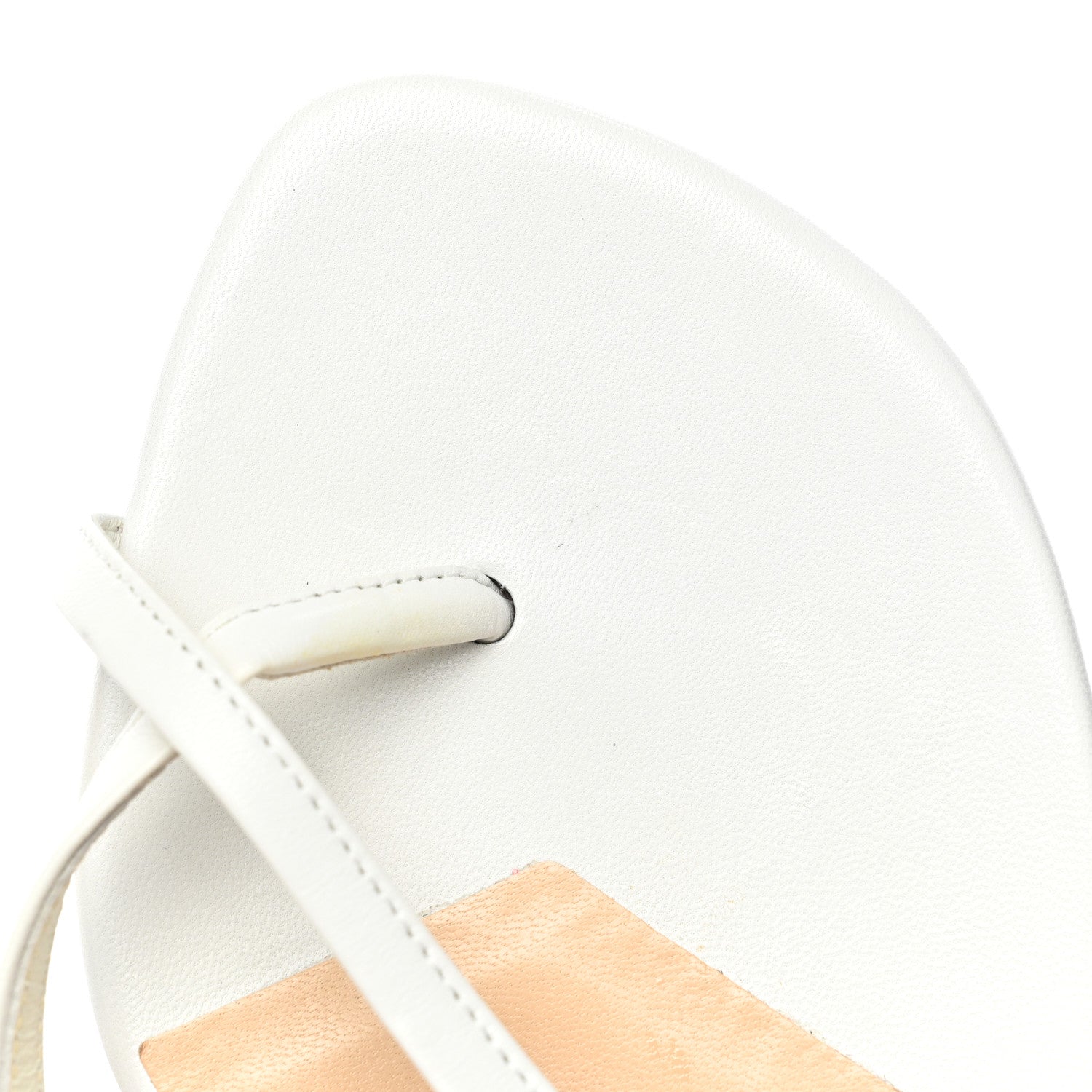Christian Louboutin Kid Taralita 55 Thong Sandals 36.5 White 9 of 9