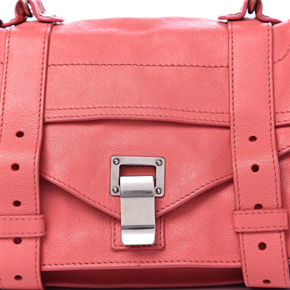 Proenza Schouler Lambskin Tiny PS1 Satchel Hibiscus 11 of 11