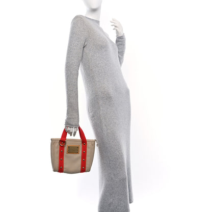 Louis Vuitton Toile Antigua Cabas PM Beige 2 of 9