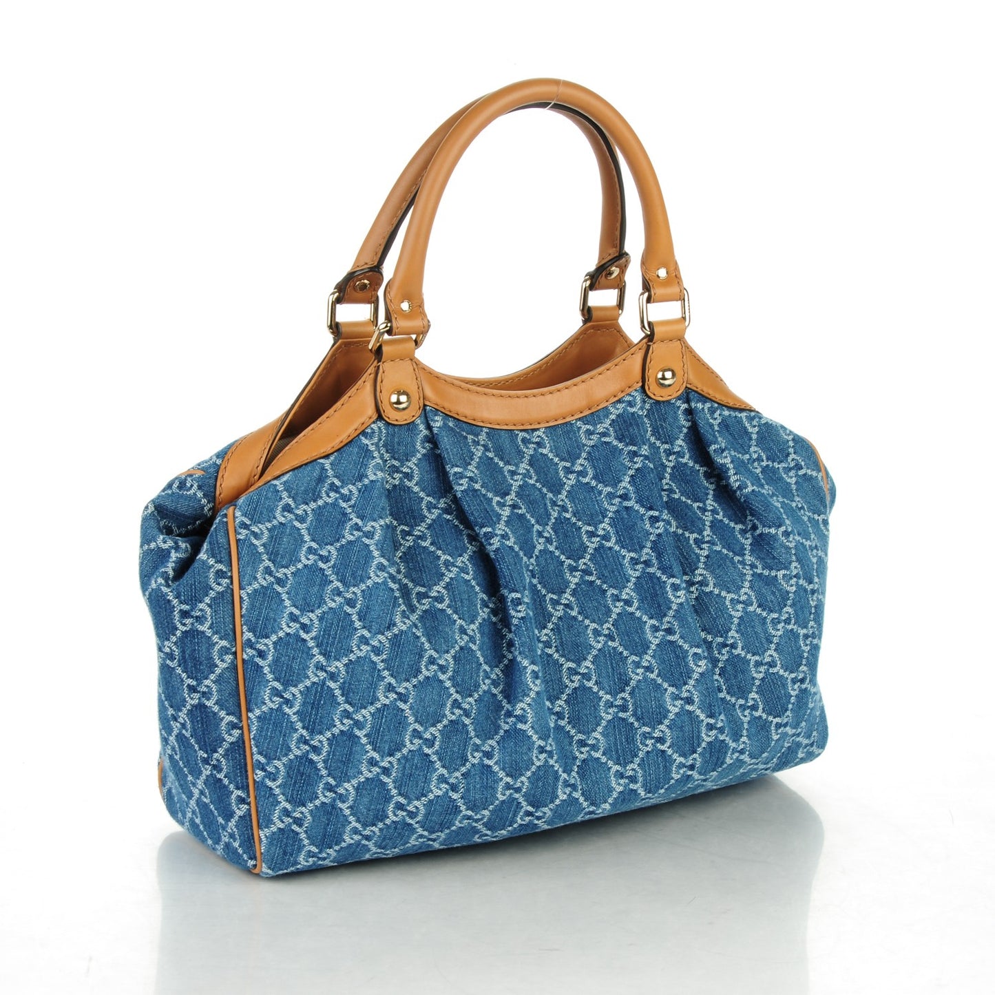 Denim Monogram Medium Sukey Tote