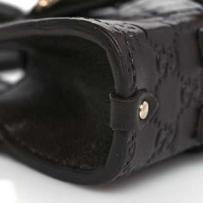 Gucci Guccissima Mini Jackie Bag Charm Black 6 of 9