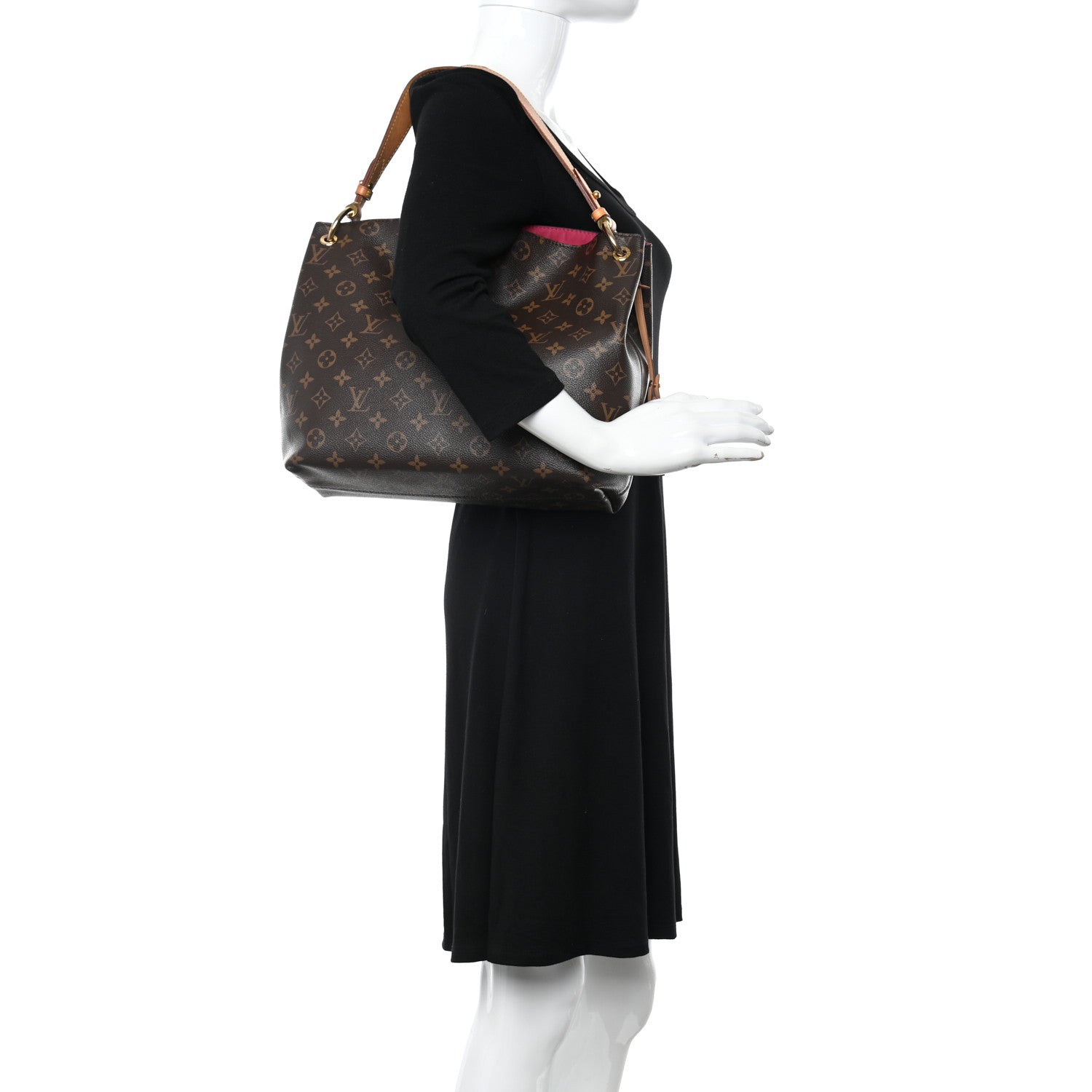 Louis Vuitton Monogram Graceful PM Pivoine 2 of 17