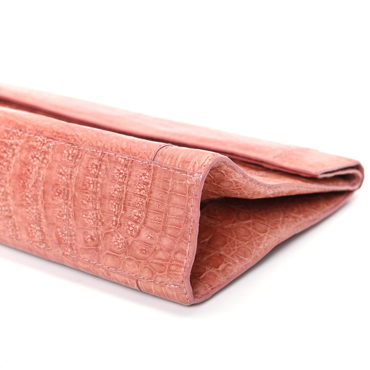 Crocodile Clutch Light Coral