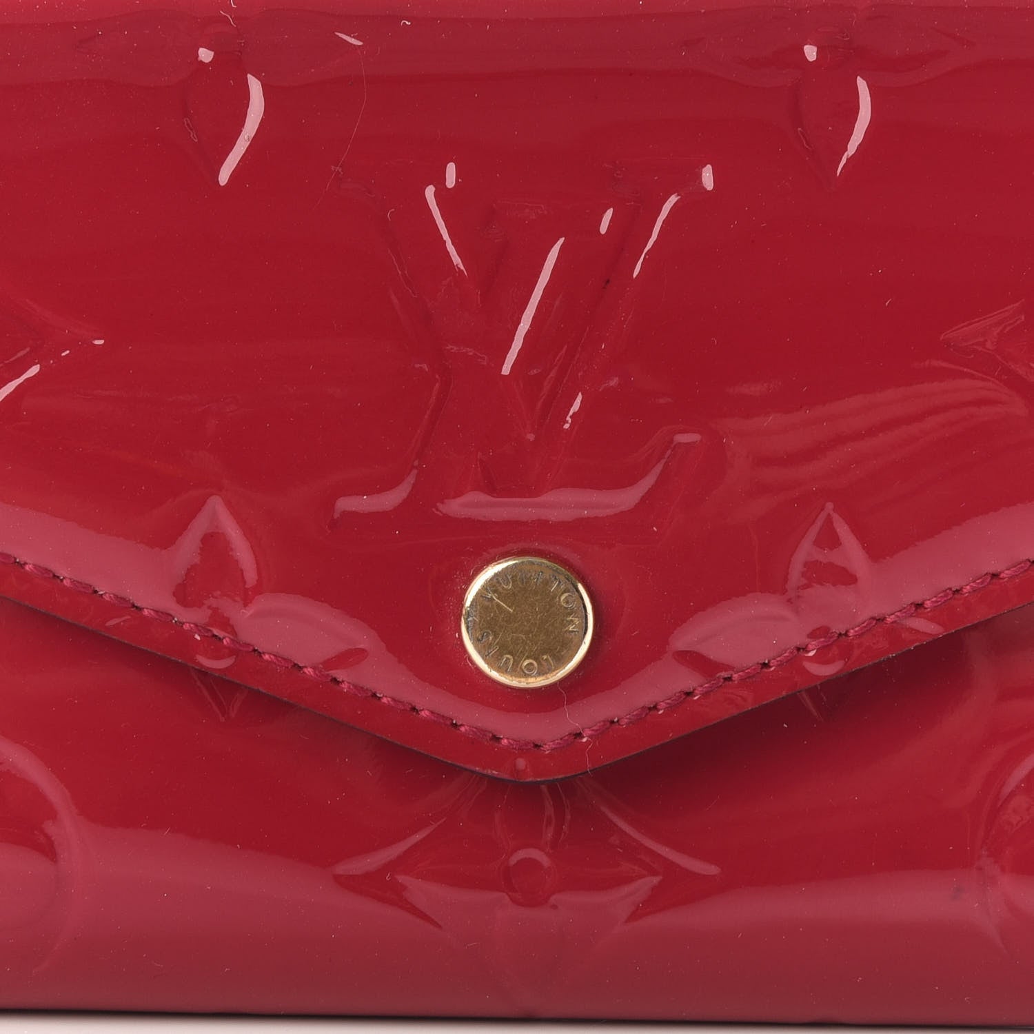 Louis Vuitton Vernis Multicles 6 Key Holder Rose Indien 8 of 11