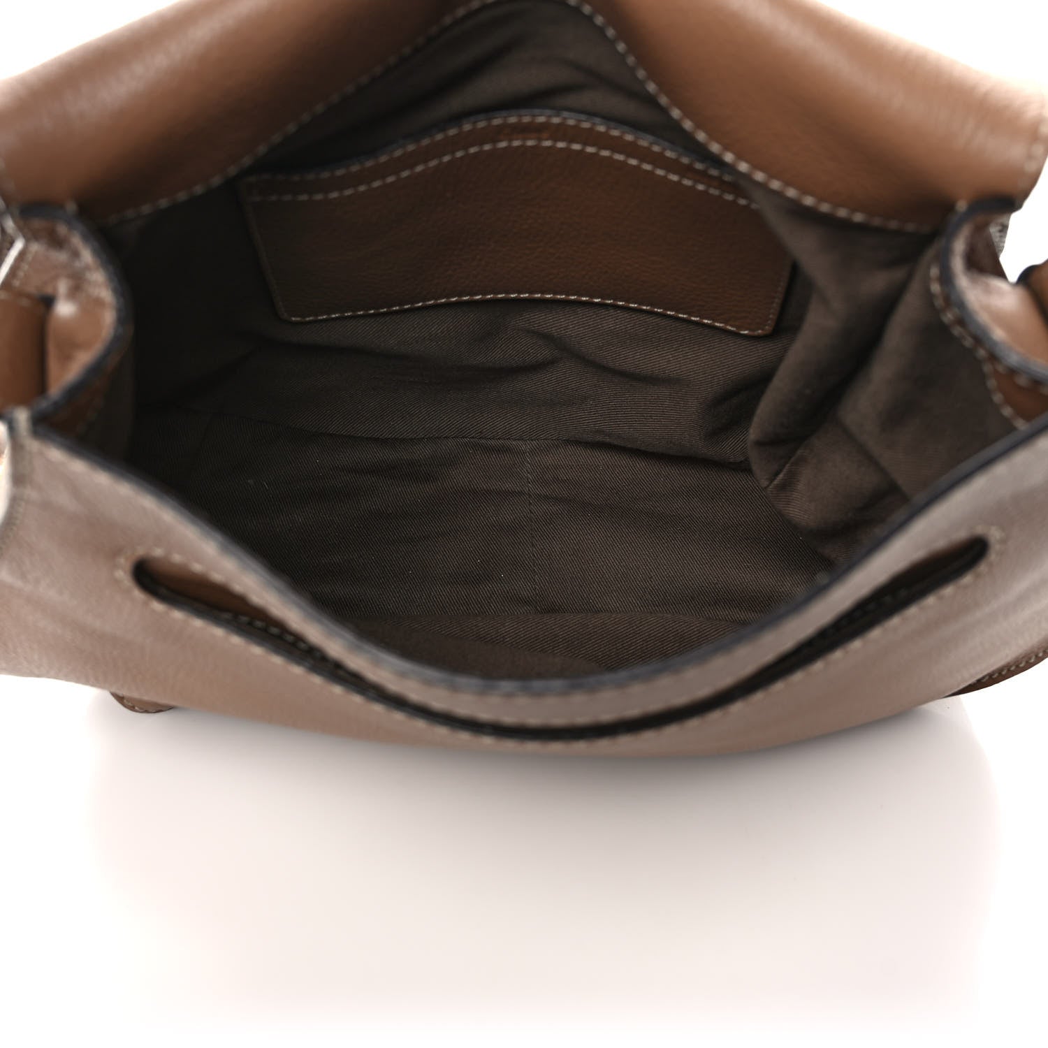 Chloe Calfskin Medium Marcie Round Crossbody Bag Nut 5 of 12