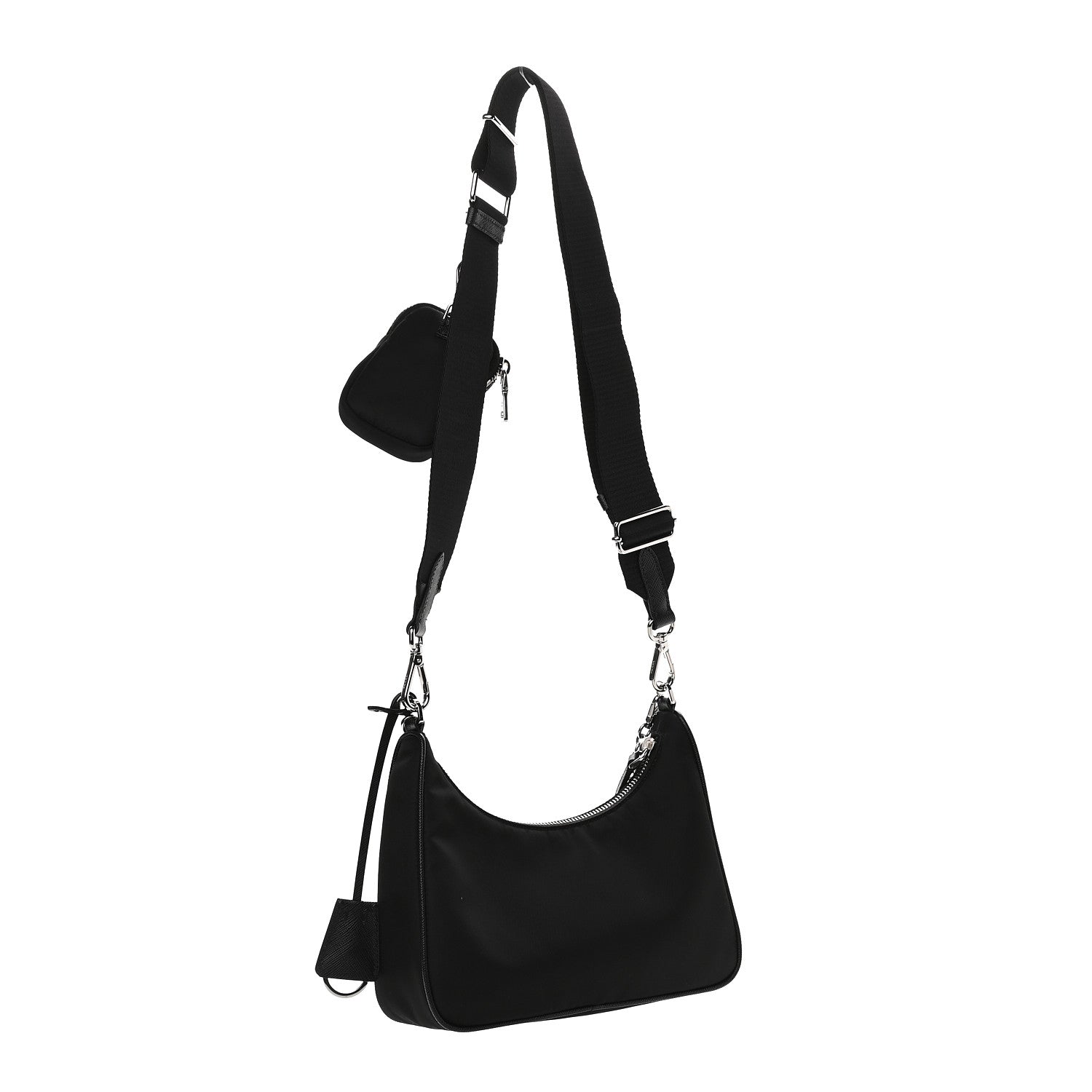 Prada Nylon Re-Edition 2005 Shoulder Bag Black 3 of 10