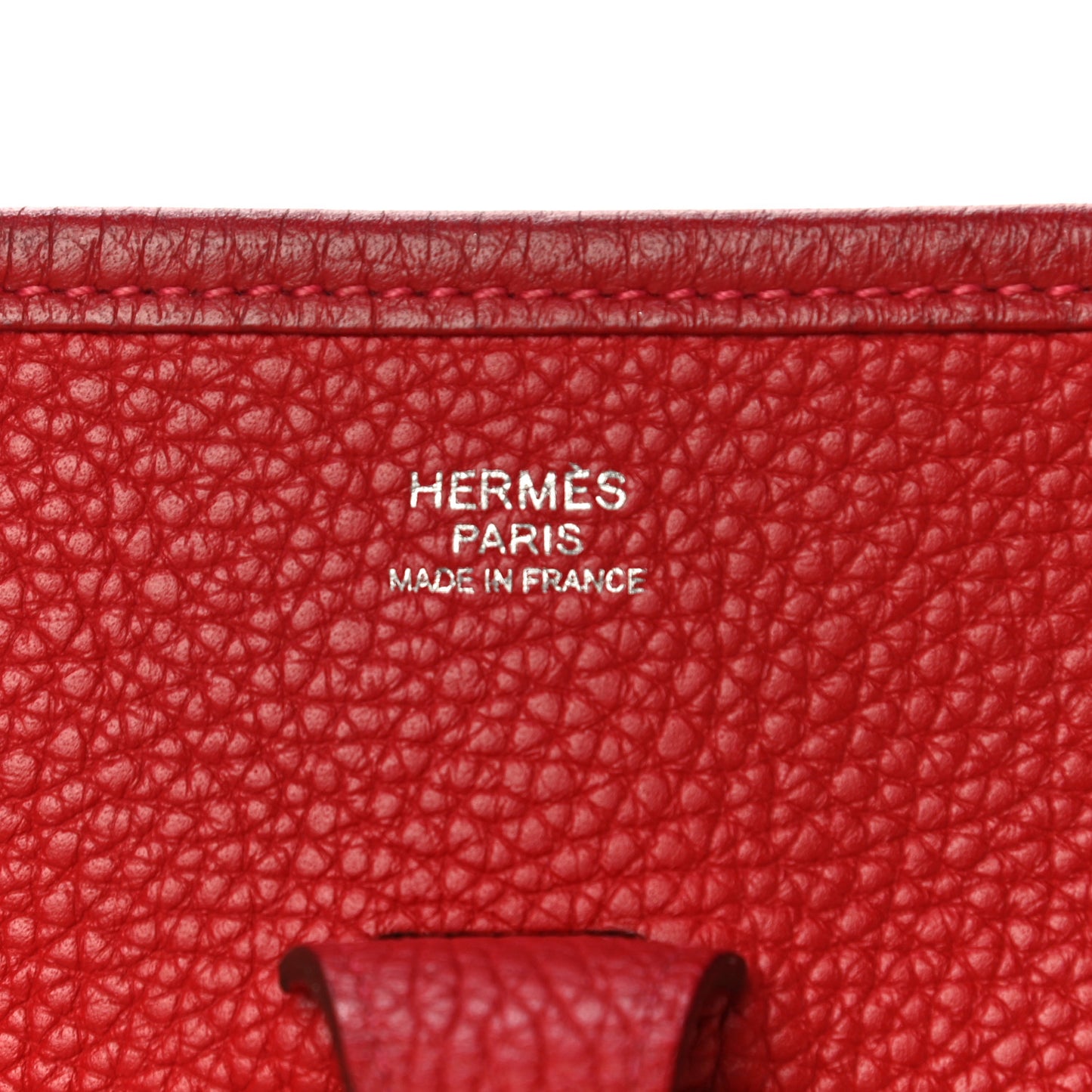 Taurillon Clemence Evelyne III PM Rouge Casaque
