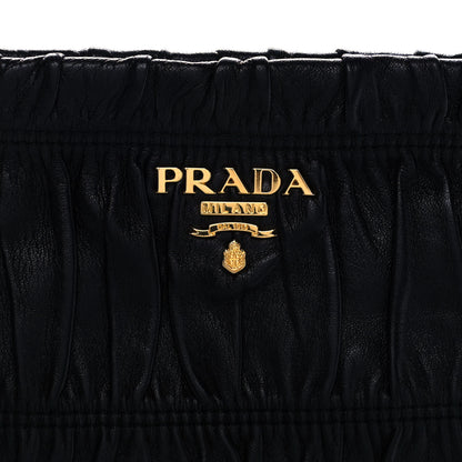 Prada Nappa Gaufre Clutch Nero Black 9 of 11
