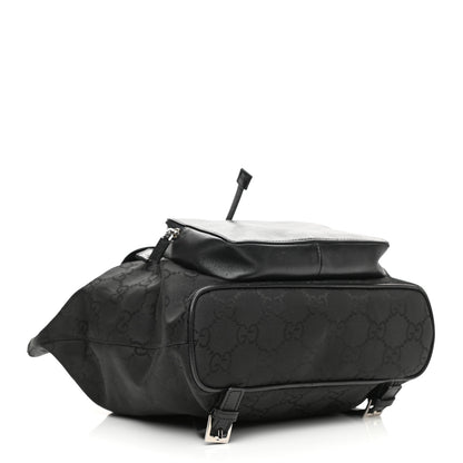 Gucci Nylon Monogram Backpack Black 4 of 15