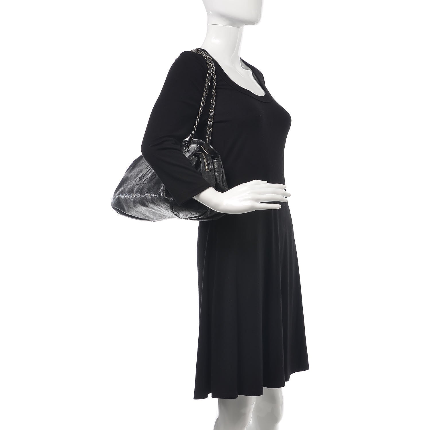 Chanel Caviar 31 CC Shoulder Bag Black 2 of 11