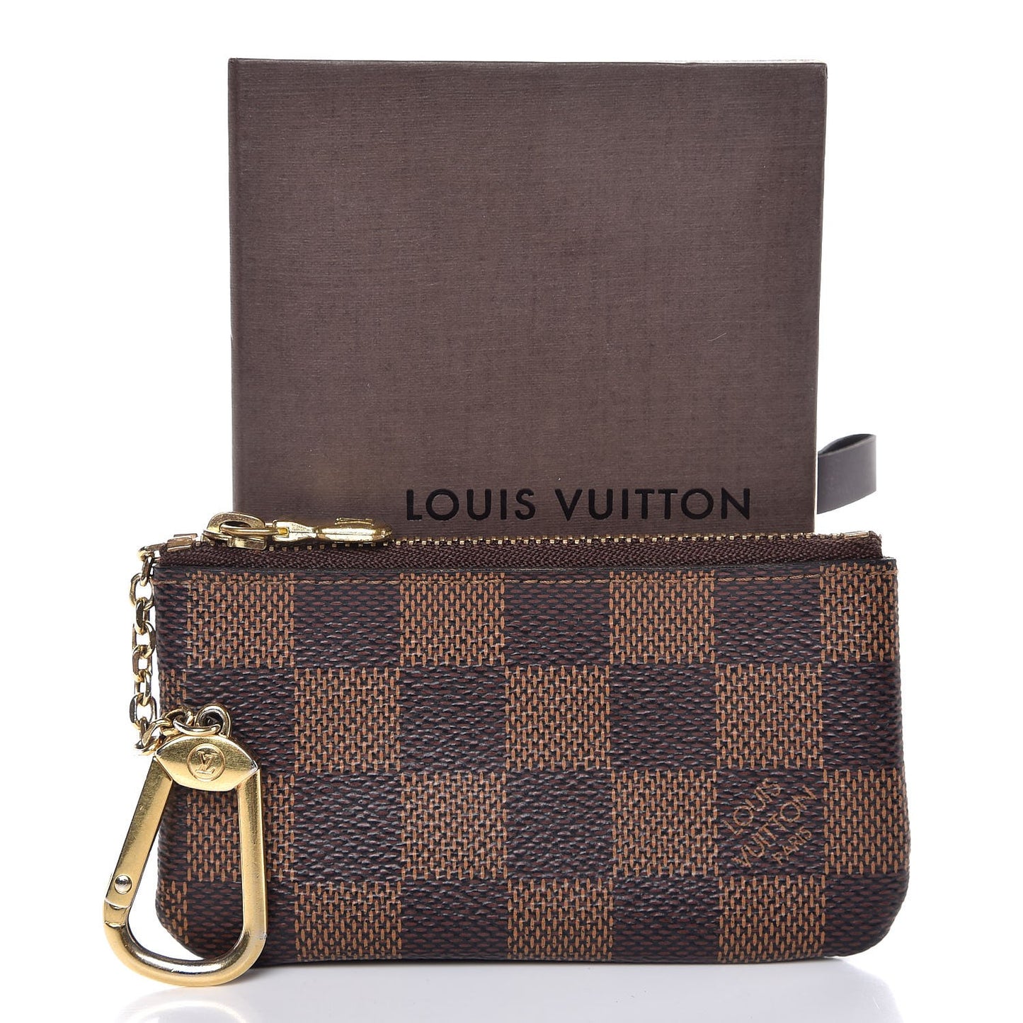 Damier Ebene Key Pouch