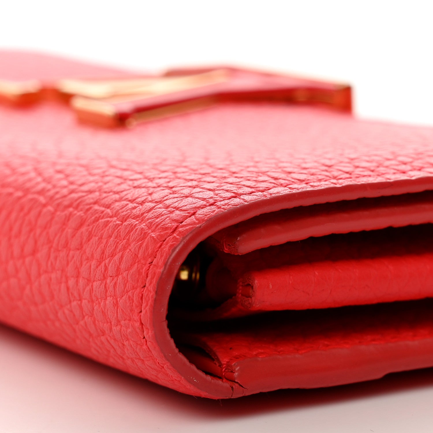 Louis Vuitton Taurillon Capucines Wallet Rubis 8 of 8