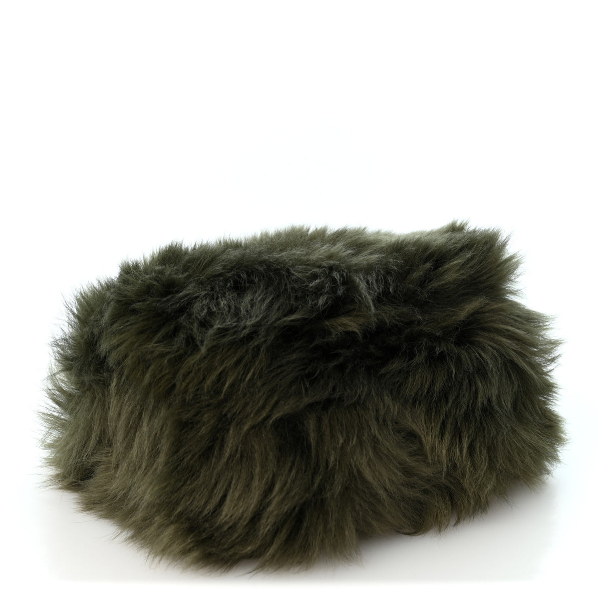 Shearling Fur Mini Jamie 4.3  Olive Ranch Dark Olive Ranch