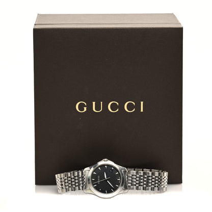 Gucci Stainless Steel 27mm G-Timeless Quartz Watch Black 5 of 5
