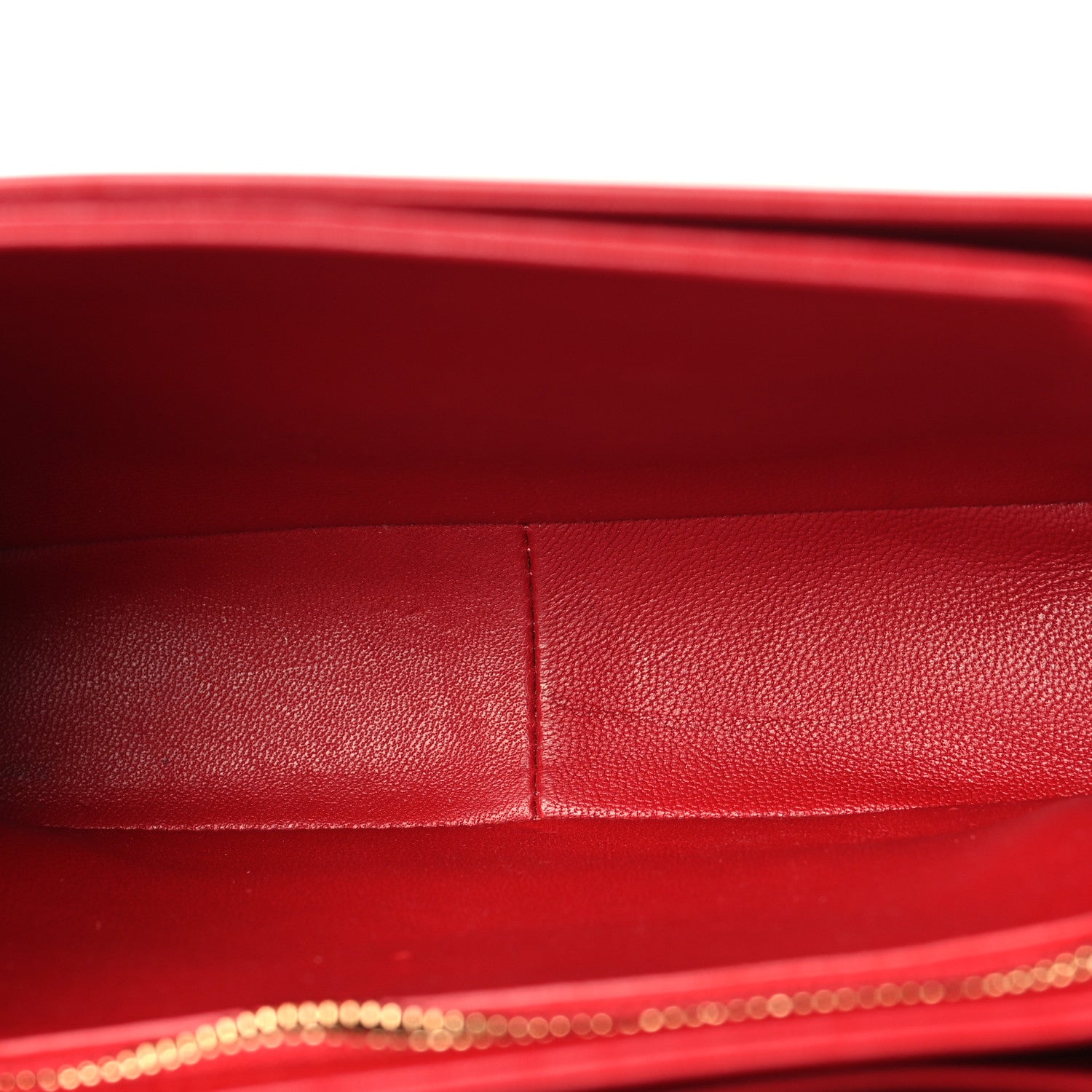 Celine Shiny Calfskin Teen Triomphe Red 5 of 10