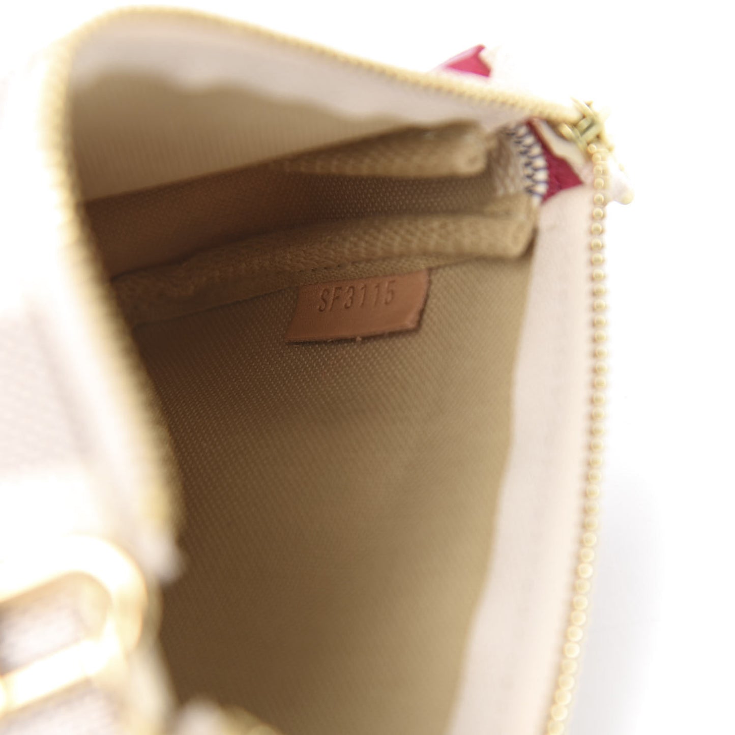 Damier Azur 2015 Christmas Animation Mini Pochette Accessories