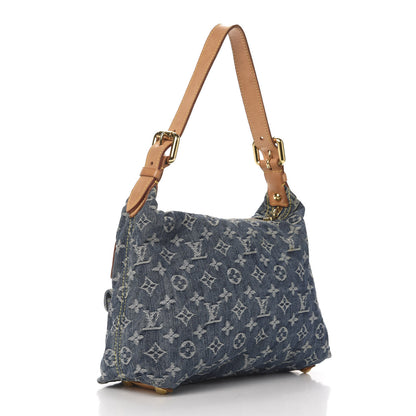 Louis Vuitton Monogram Denim Baggy PM Blue 3 of 12