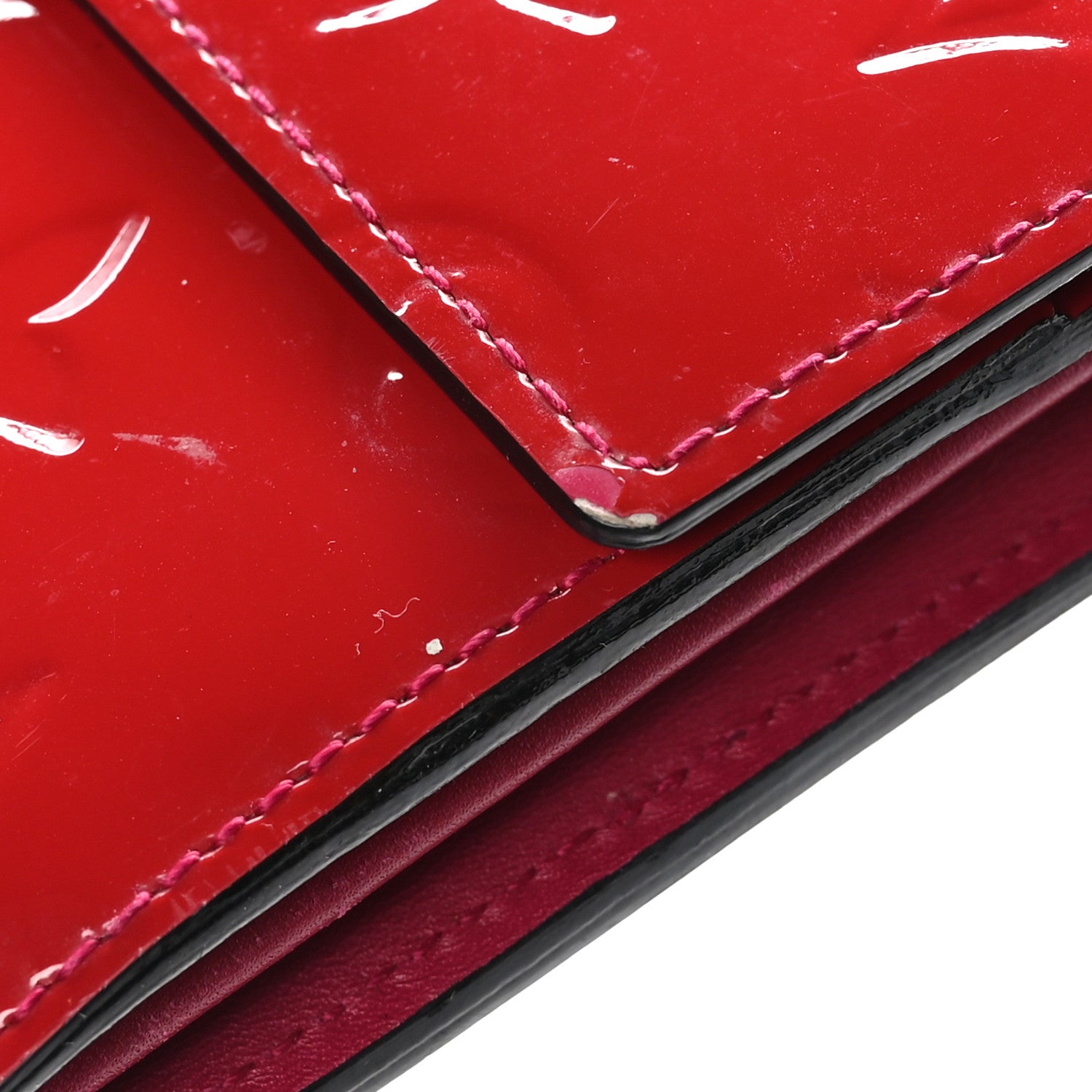 Louis Vuitton Vernis Sarah Wallet Rose Indien 10 of 10