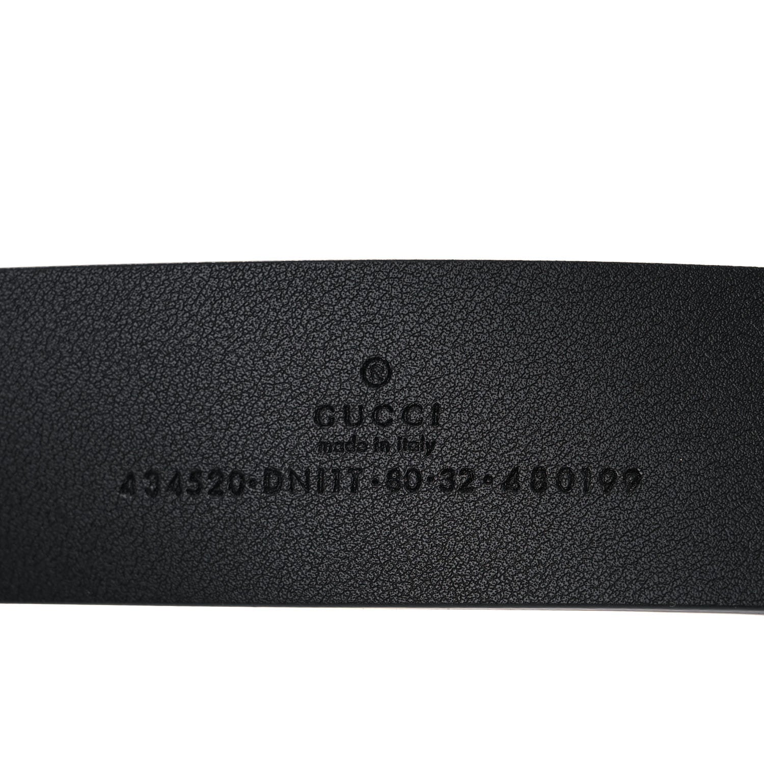 Gucci Shangai Calfskin Kingsnake 35mm Belt 80 32 Black Multicolor 4 of 7