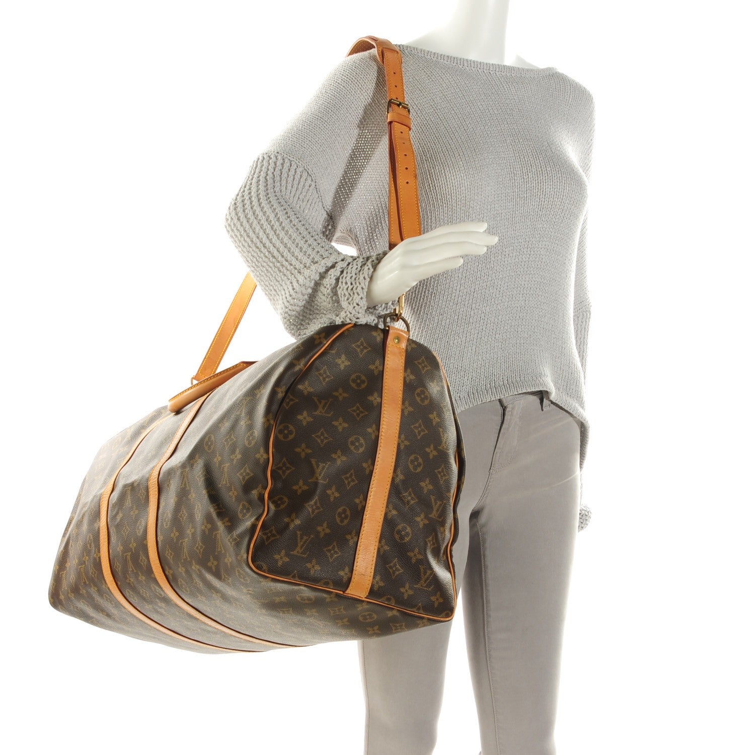 Louis Vuitton Monogram Keepall Bandouliere 60 2 of 9