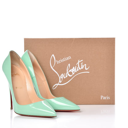Christian Louboutin Patent So Kate 120 Pumps 38 Opal 8 of 8