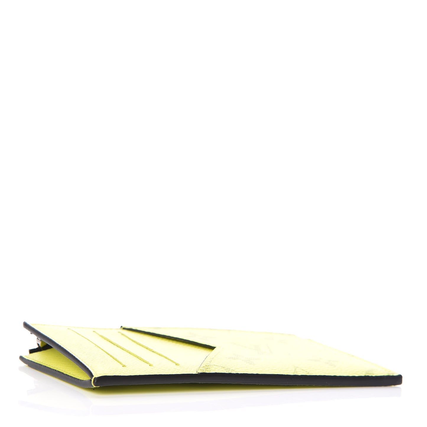 Monogram Taiga Coin Card Holder Yellow