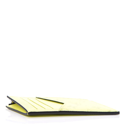 Louis Vuitton Monogram Taiga Coin Card Holder Yellow 4 of 7