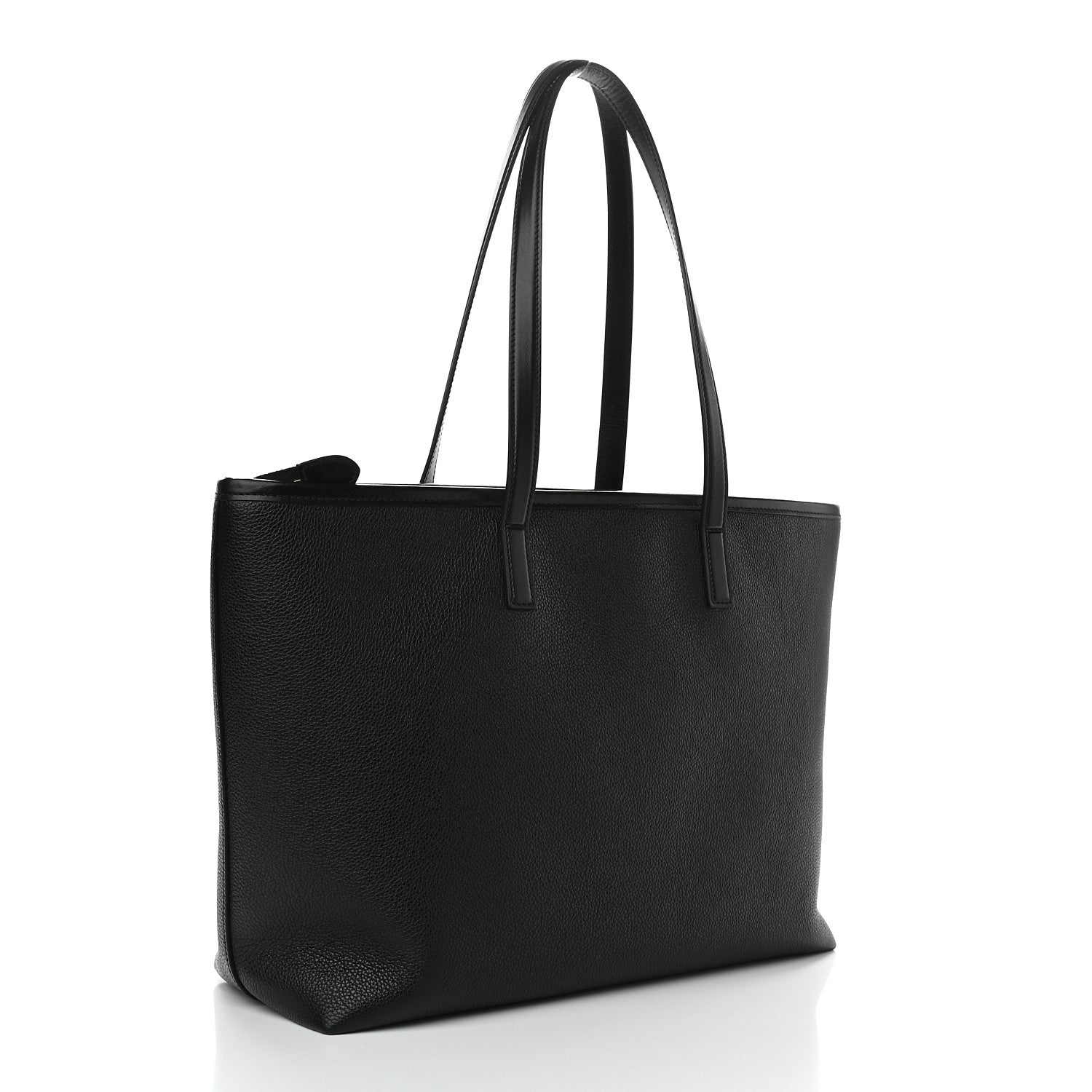 Tom Ford Grained Calfskin East West Medium Zipper Tote Black 3 of 8