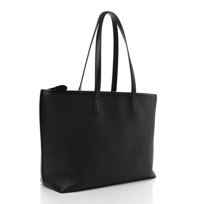 Tom Ford Grained Calfskin East West Medium Zipper Tote Black 3 of 8