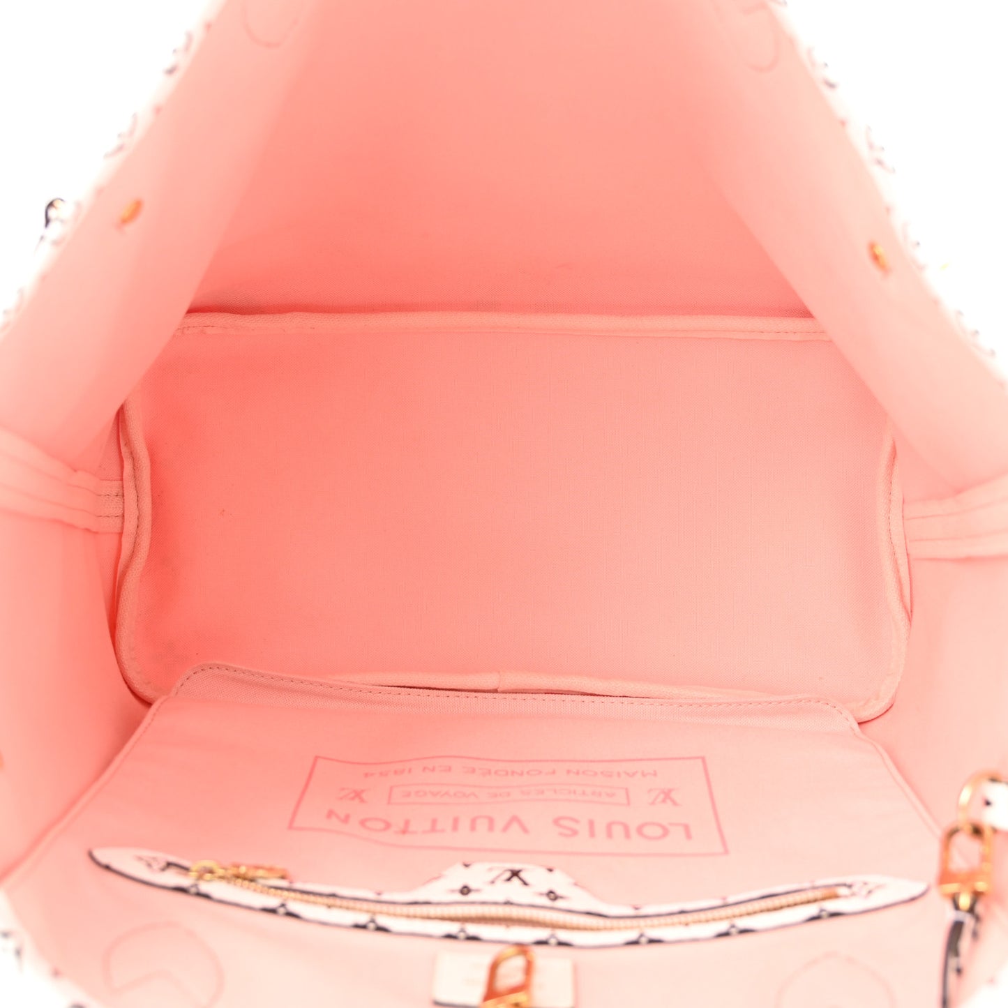 Monogram Giant Neverfull MM Rouge