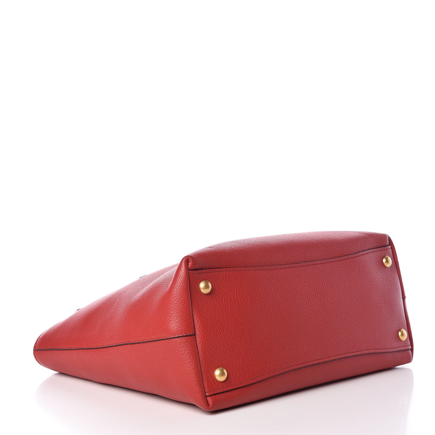 Vitello Daino Tote Rosso