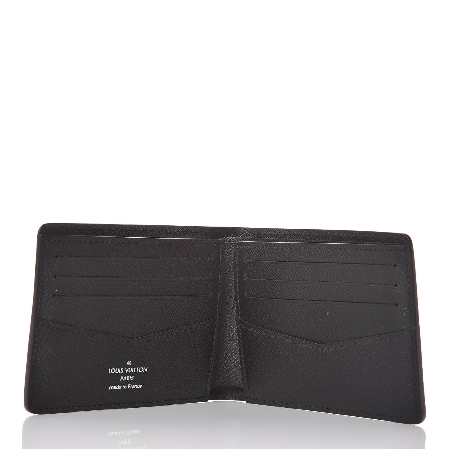 Louis Vuitton Epi Slender Wallet Black 5 of 8