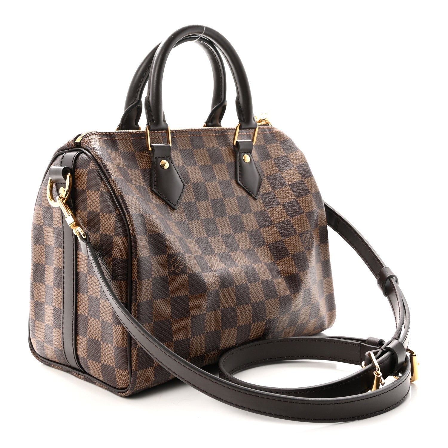 Louis Vuitton Damier Ebene Speedy Bandouliere 25 3 of 9