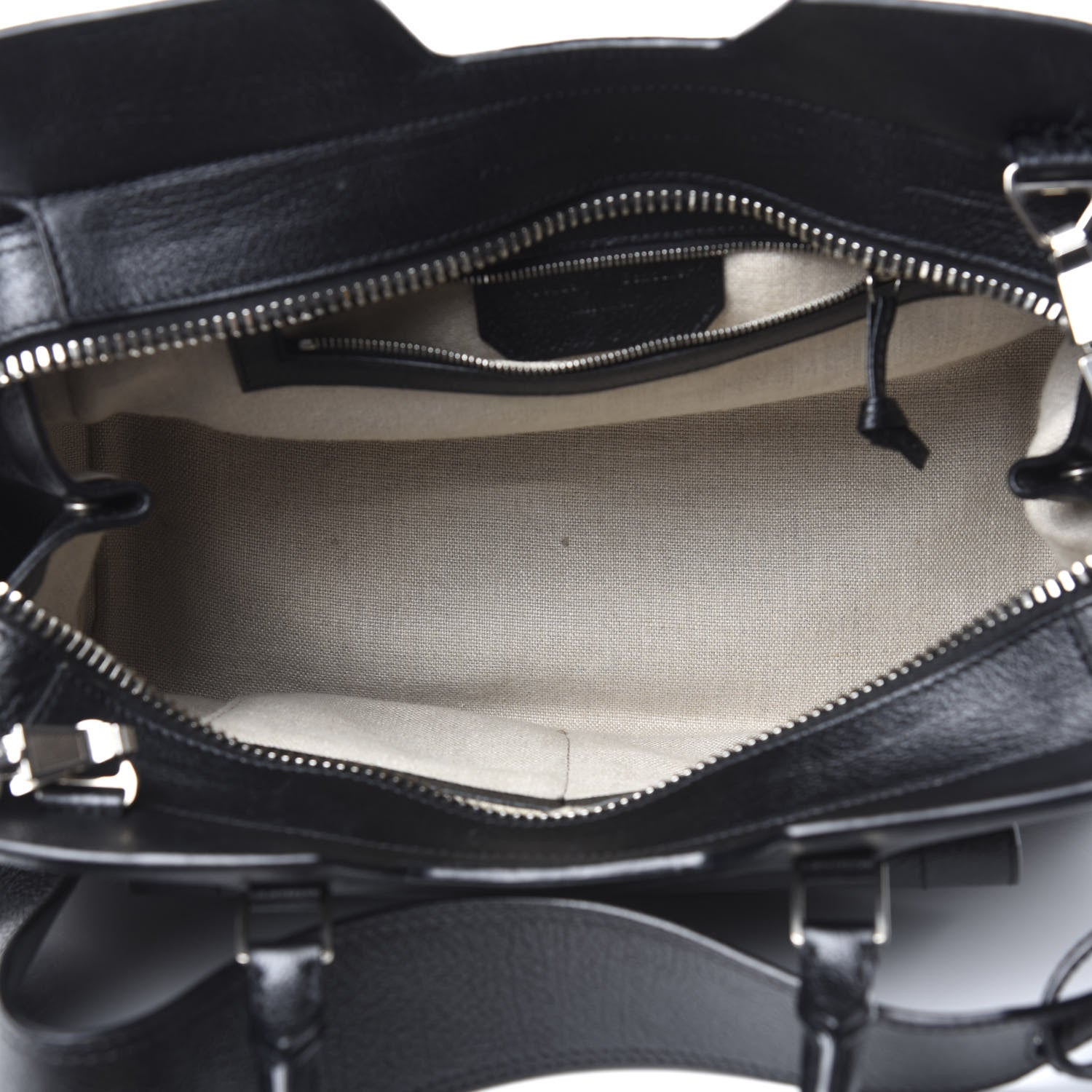 Proenza Schouler Vacchetta Calfskin Small PS13 Satchel Black 5 of 9