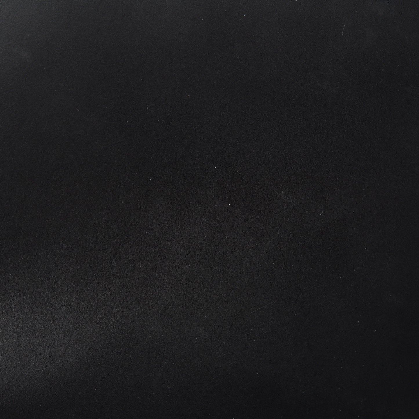 Calfskin Medium Logo Pouch Black