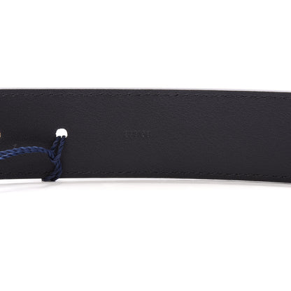 Louis Vuitton Calfskin 35mm Pont Neuf Belt 95 38 Black 7 of 9