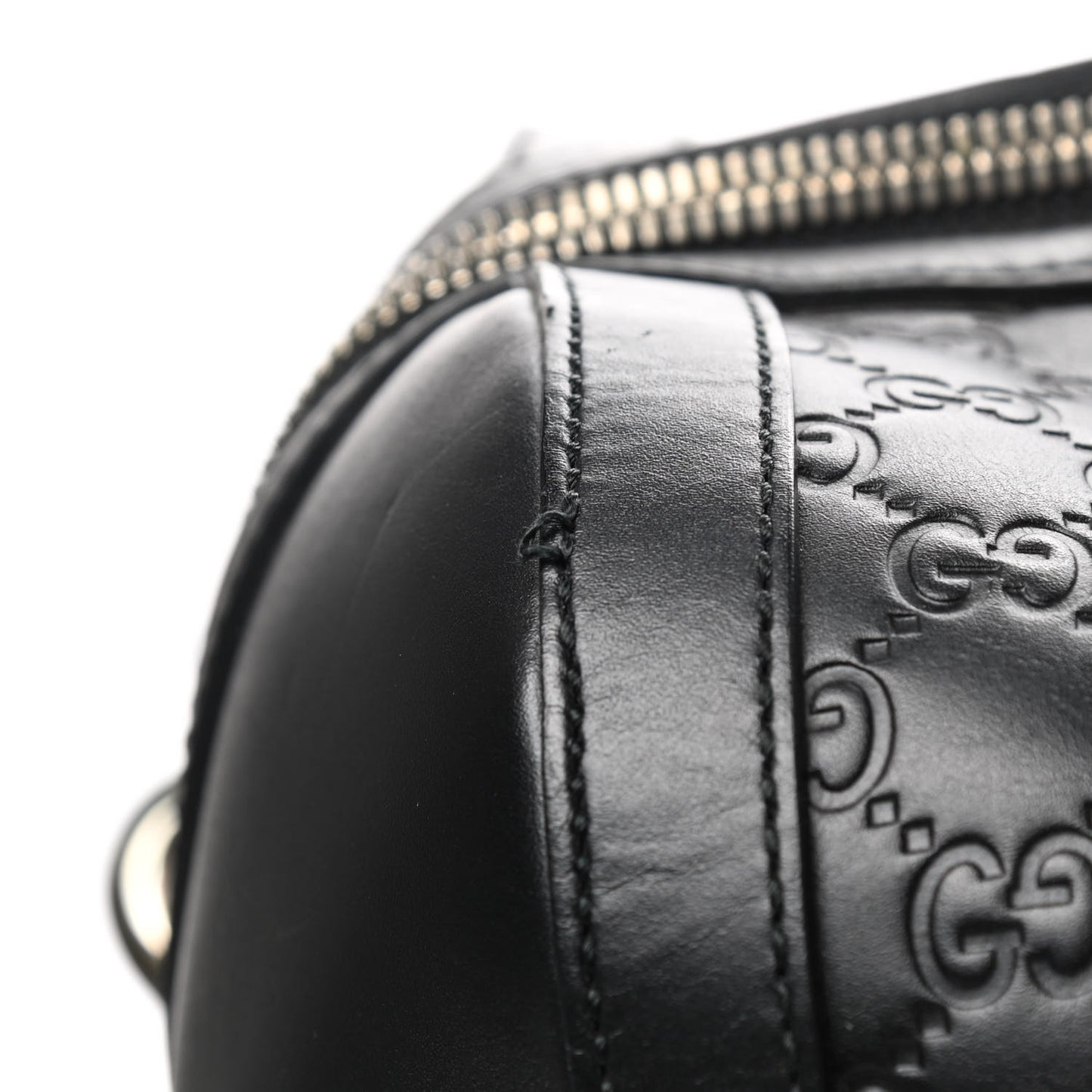 Guccissima Signature Large Duffle Black