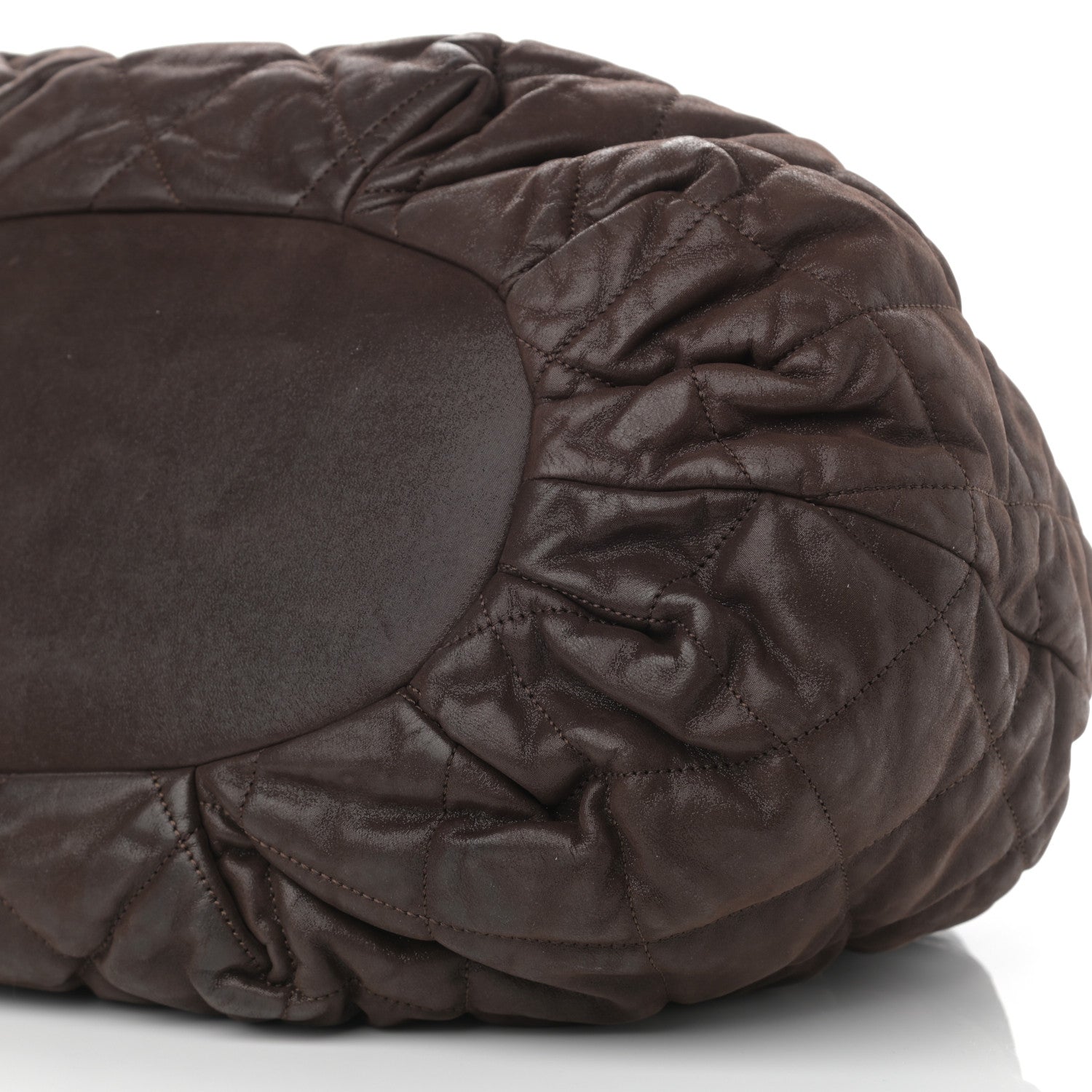 Chanel Iridescent Calfskin Quilted Large In The Mix Tote Dark Brown 10 of 12