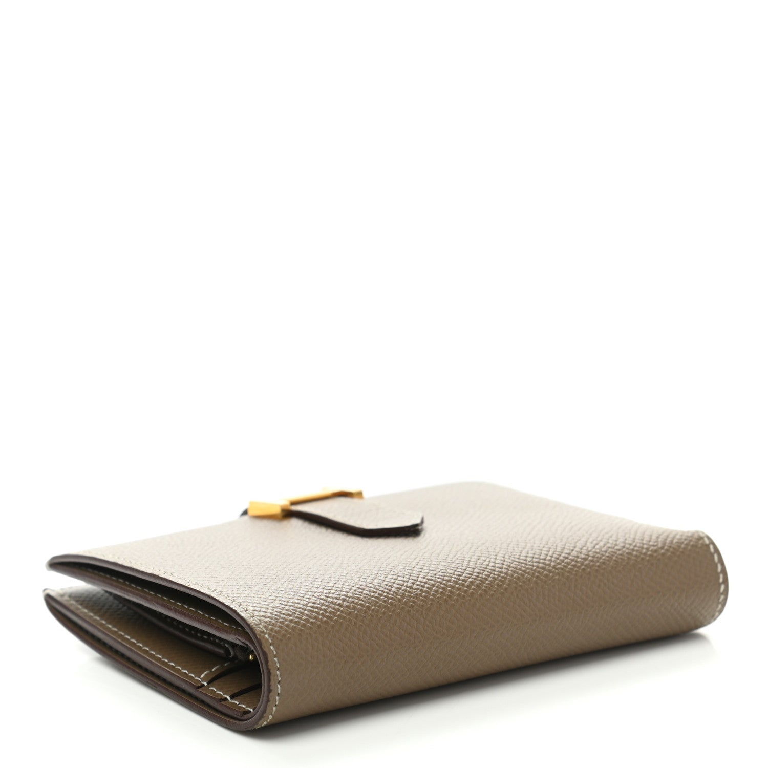 Hermes Epsom Bearn Compact Wallet Etoupe 4 of 11