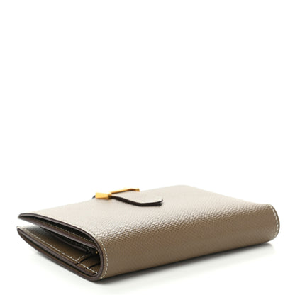 Hermes Epsom Bearn Compact Wallet Etoupe 4 of 11